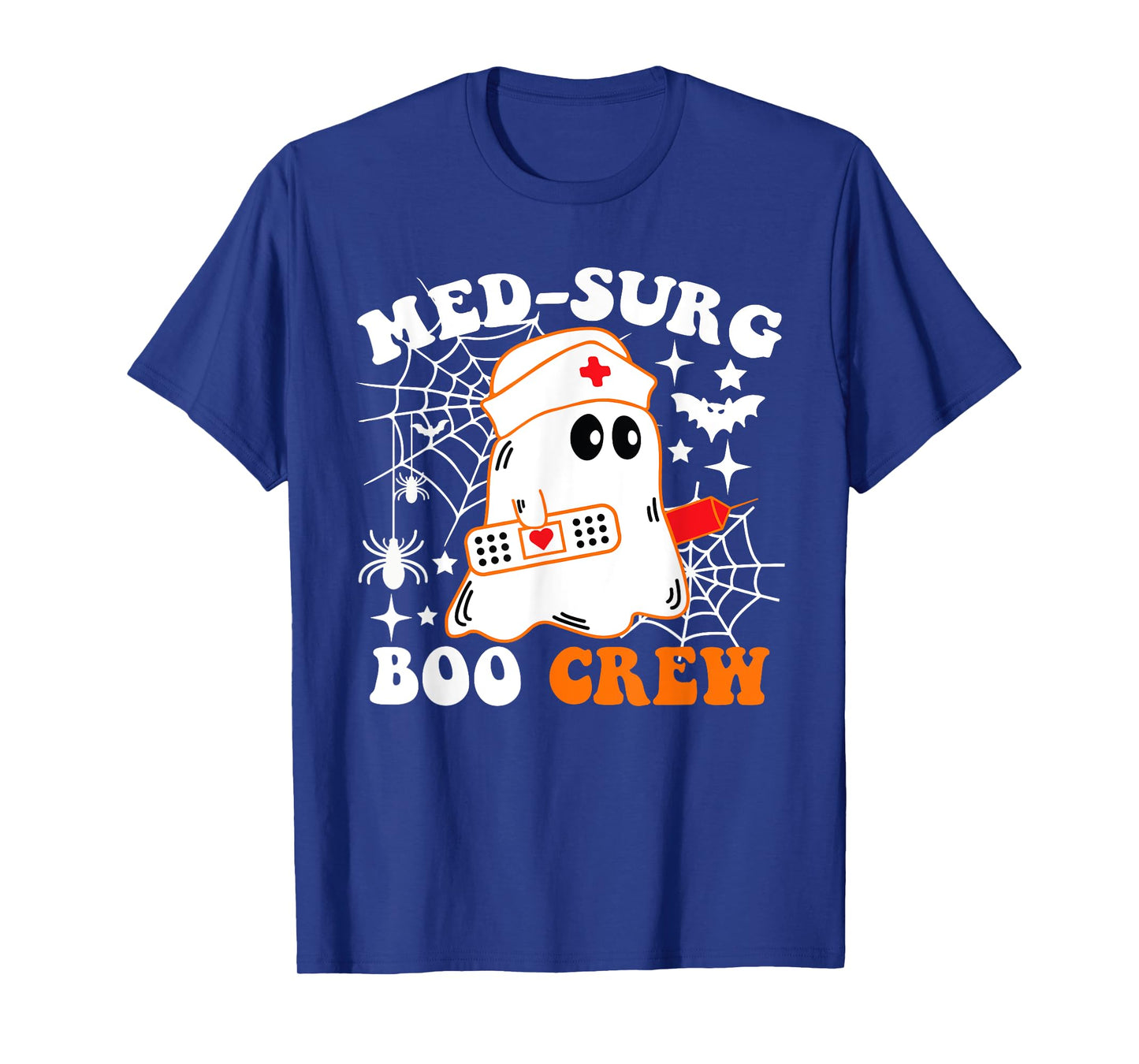 Med-Surg Boo Crew Nurse Funny Halloween Costume T-Shirt