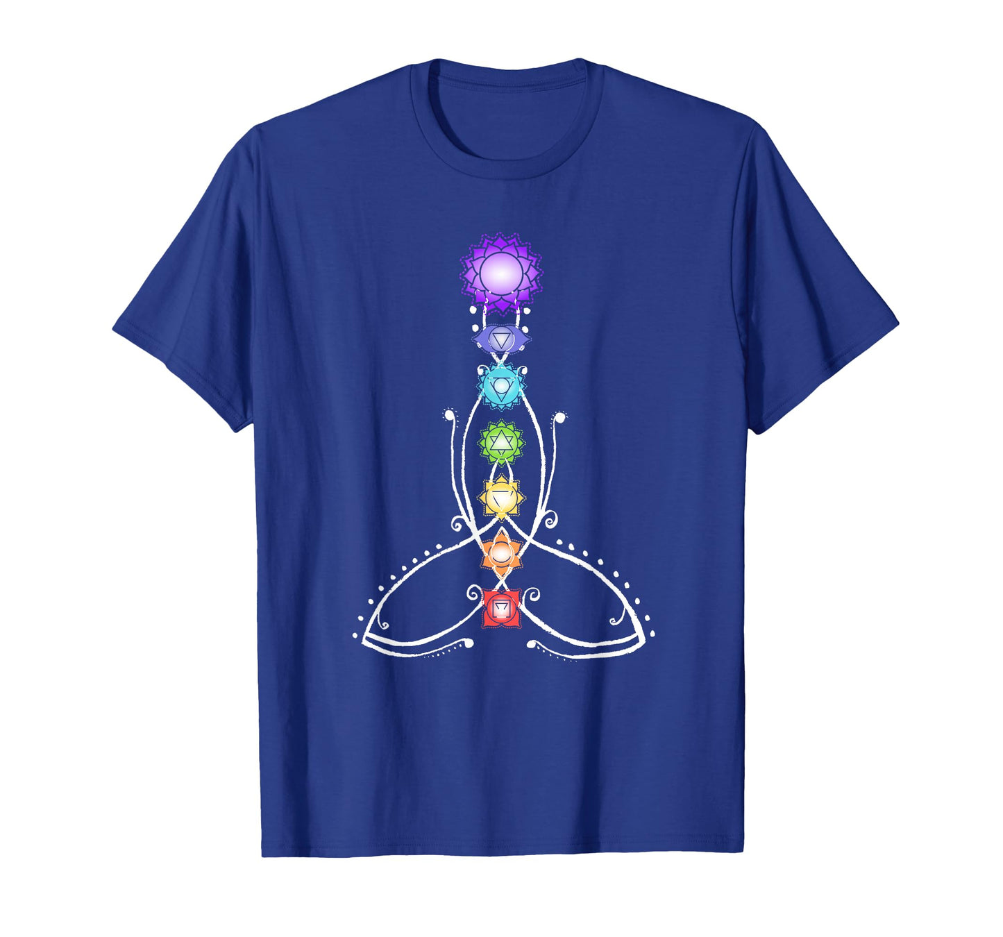 Spiritual Shirts for men and women & Yoga clothes Yoga Meditation Spiritual Body Energy Chakra T-Shirt