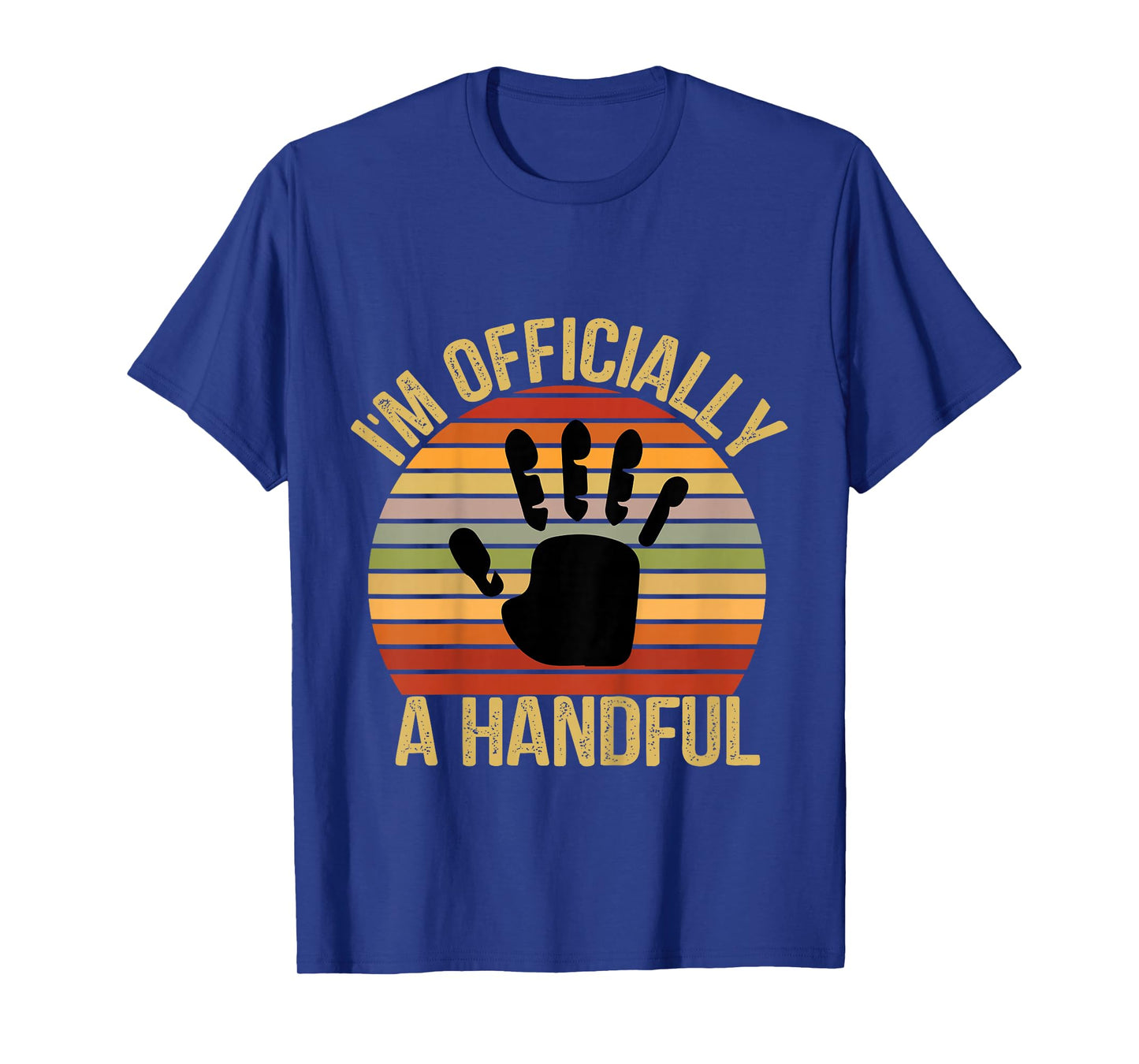 I'm Officially A Handful Five Cute 5th Birthday Turning 5 T-Shirt