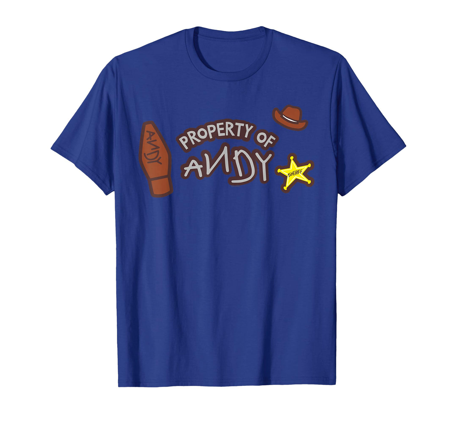 Disney & Pixar's Toy Story Sheriff Woody "Property of Andy" T-Shirt