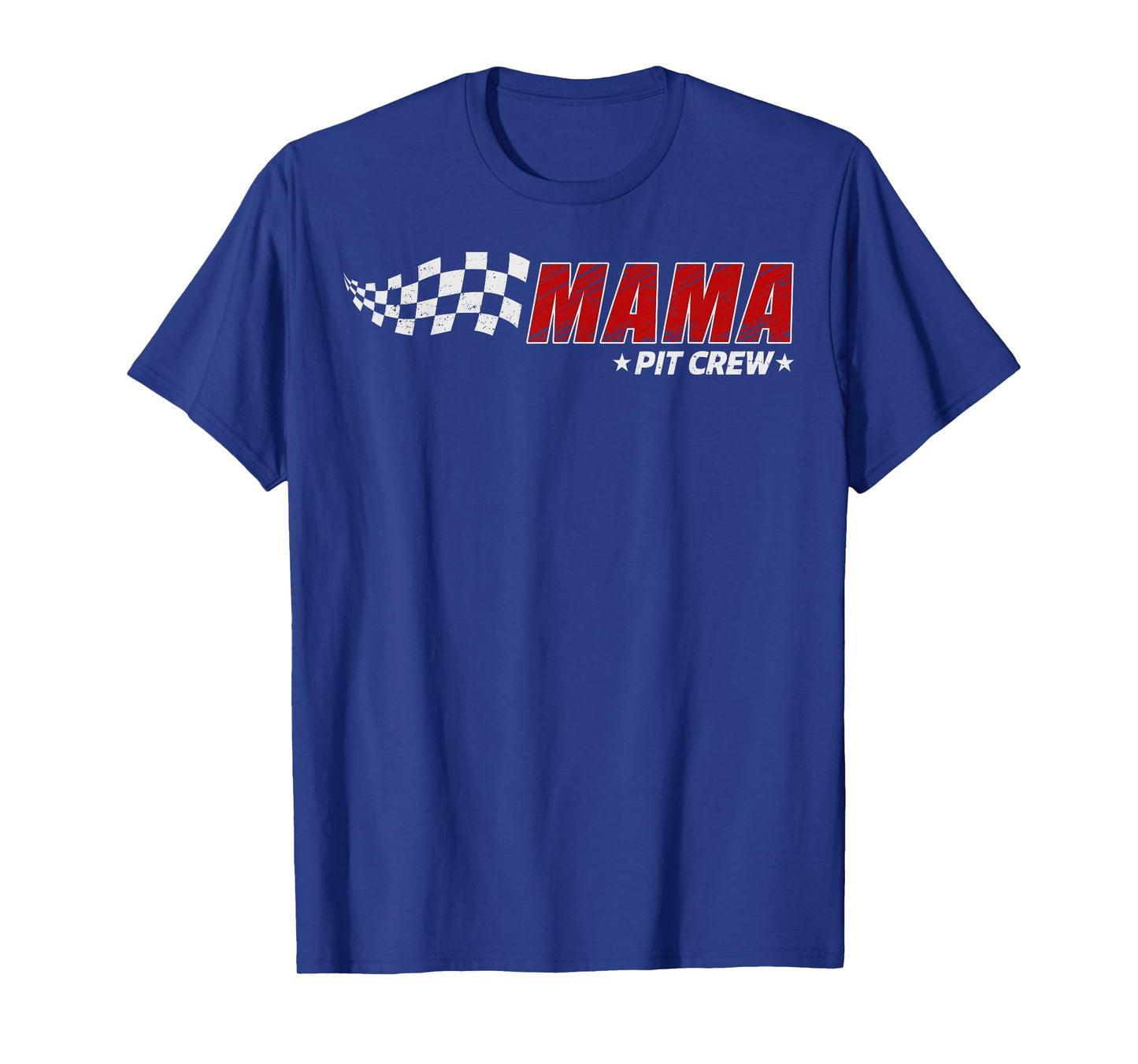Mama Pit Crew Race Car Birthday Family Matching Pit Crew T-Shirt