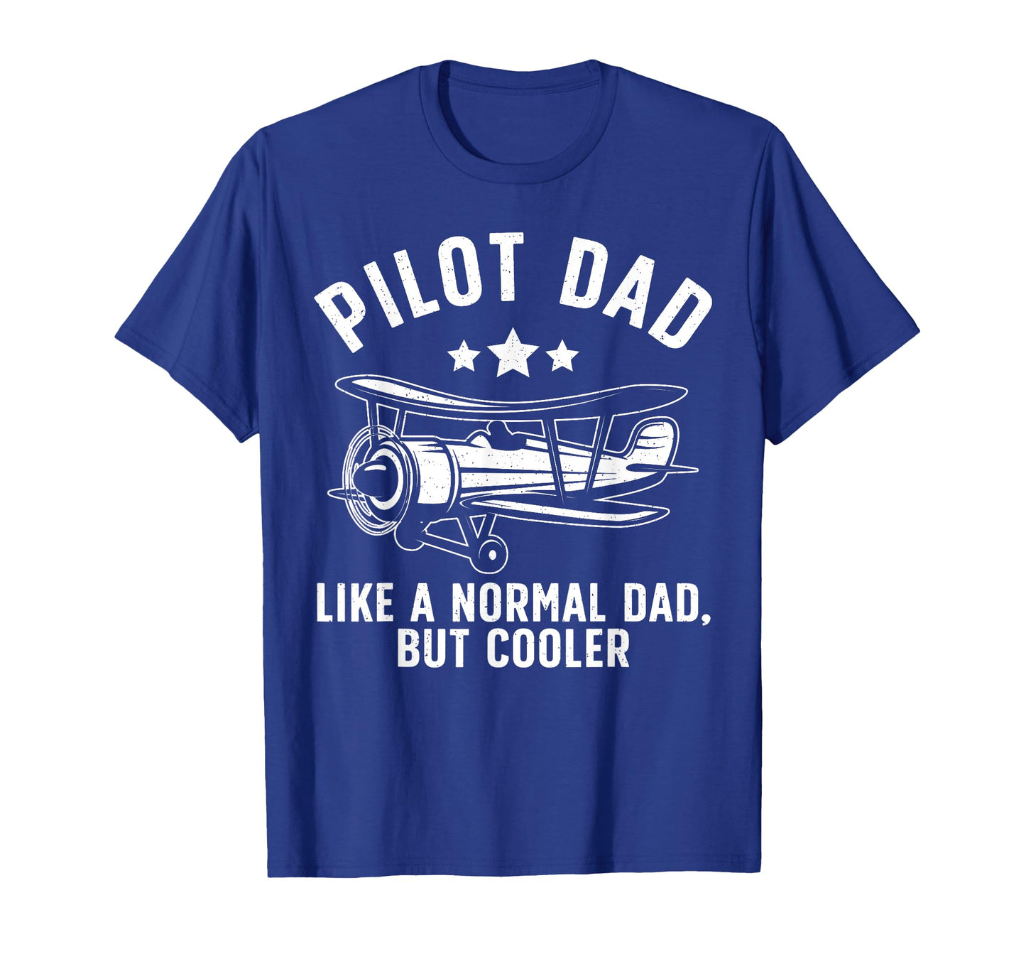 Funny Pilot Dad Art For Men Father Aviation Airplane Pilot T-Shirt