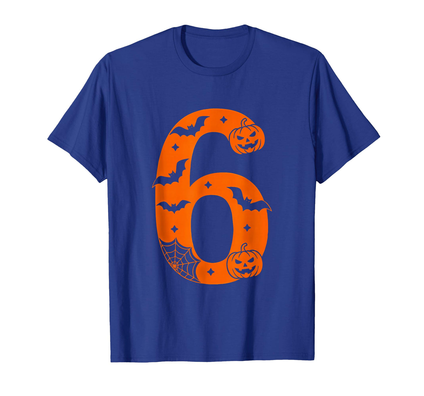 Number 6 Funny Six Seven Meme Halloween T-Shirt