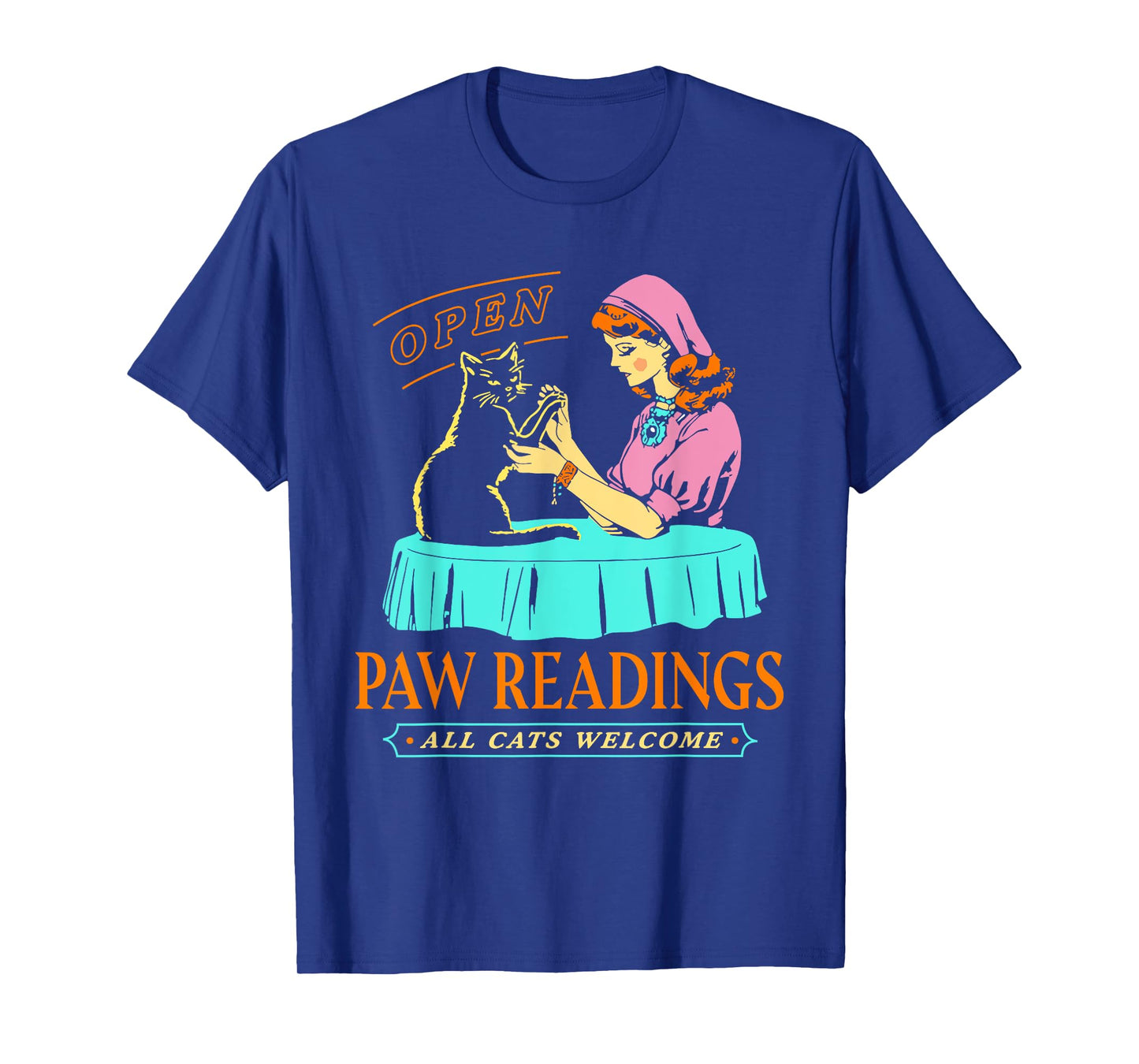 Funny Halloween Paw Readings Unisex for Men, Women T-Shirt
