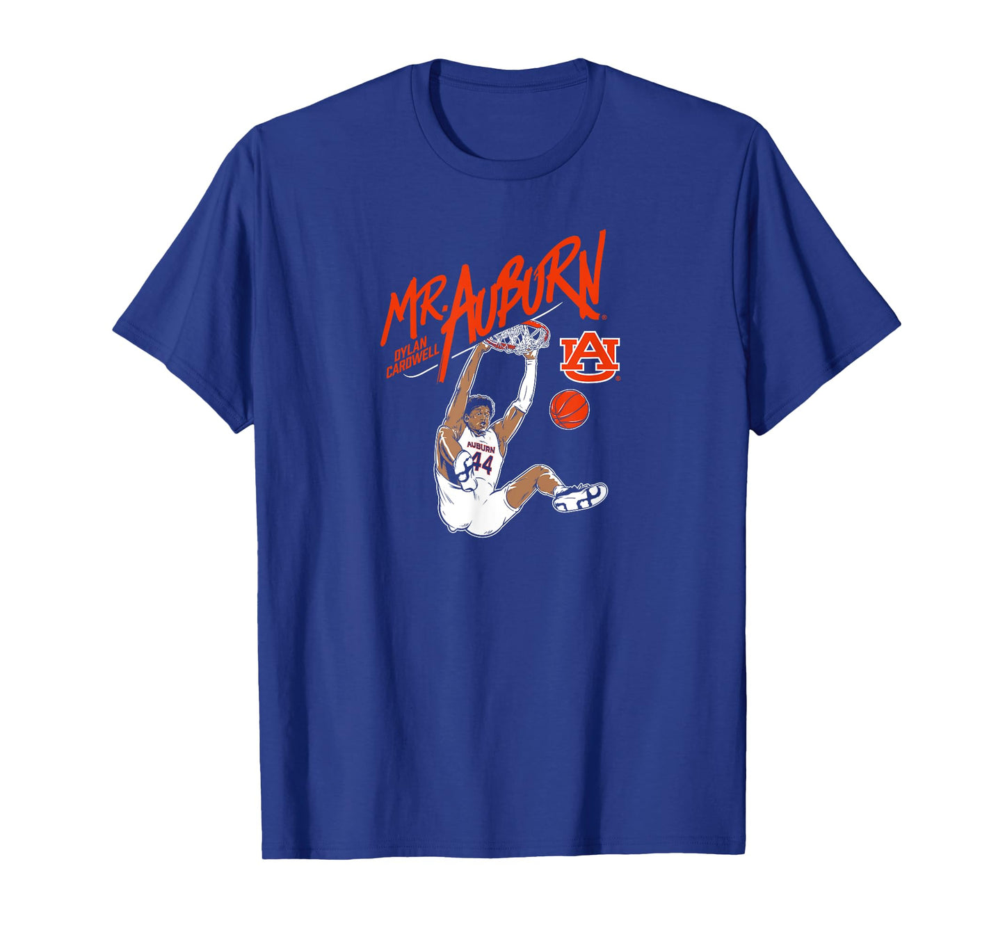 Dylan Cardwell - Mr. Auburn - Auburn Tigers Basketball T-Shirt
