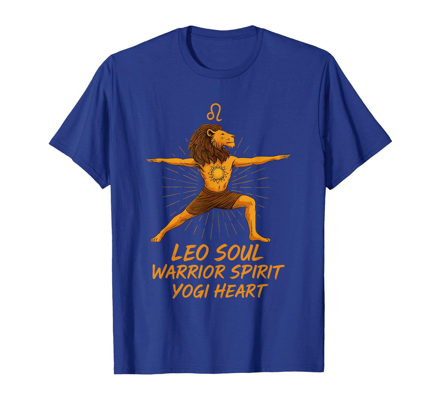 Lion Soul - Warrior Spirit Yogi Heart T-Shirt