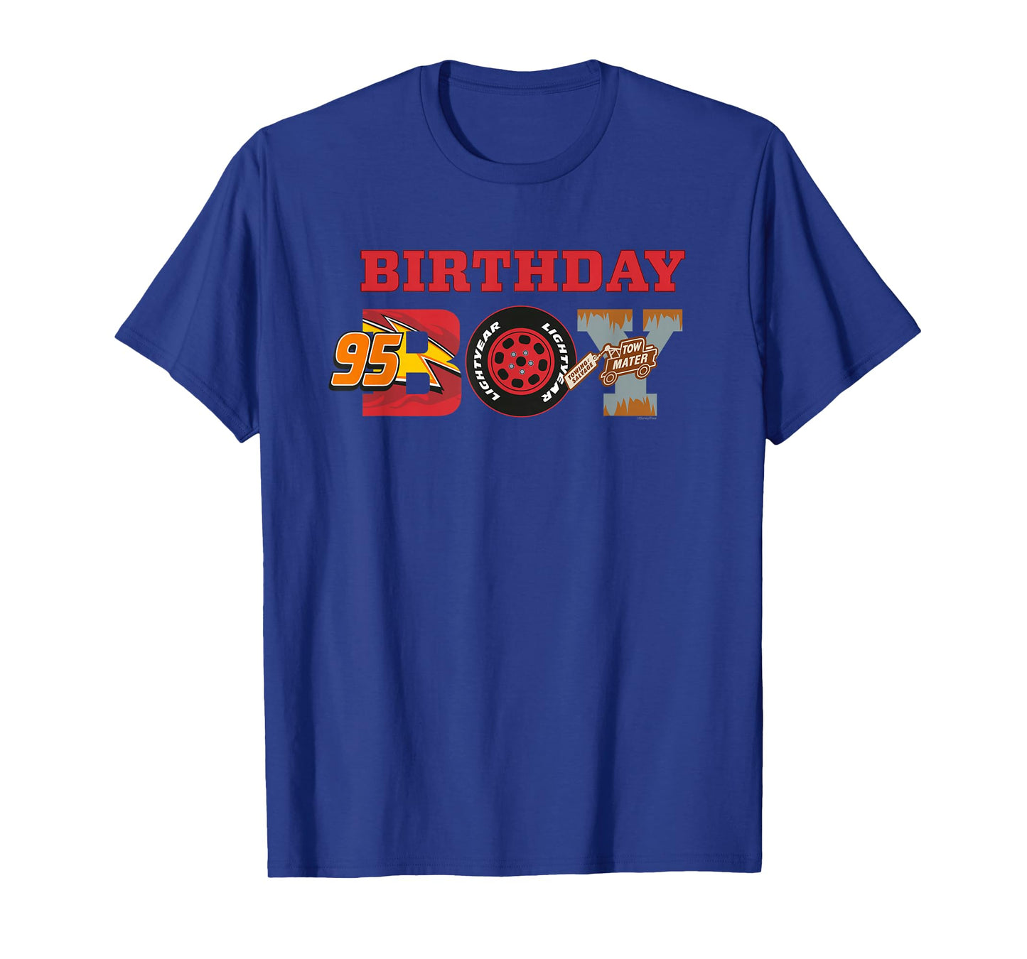 Disney & Pixar's Cars “Birthday Boy” Party Matching Gift T-Shirt