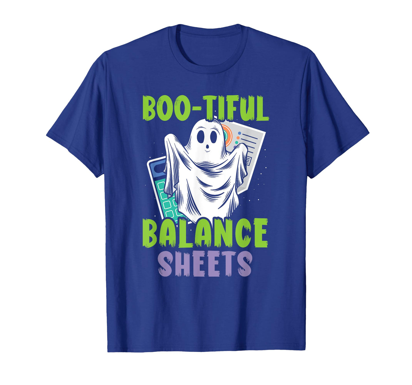 Boo-tiful Balance Sheets Scary Accountant Halloween T-Shirt