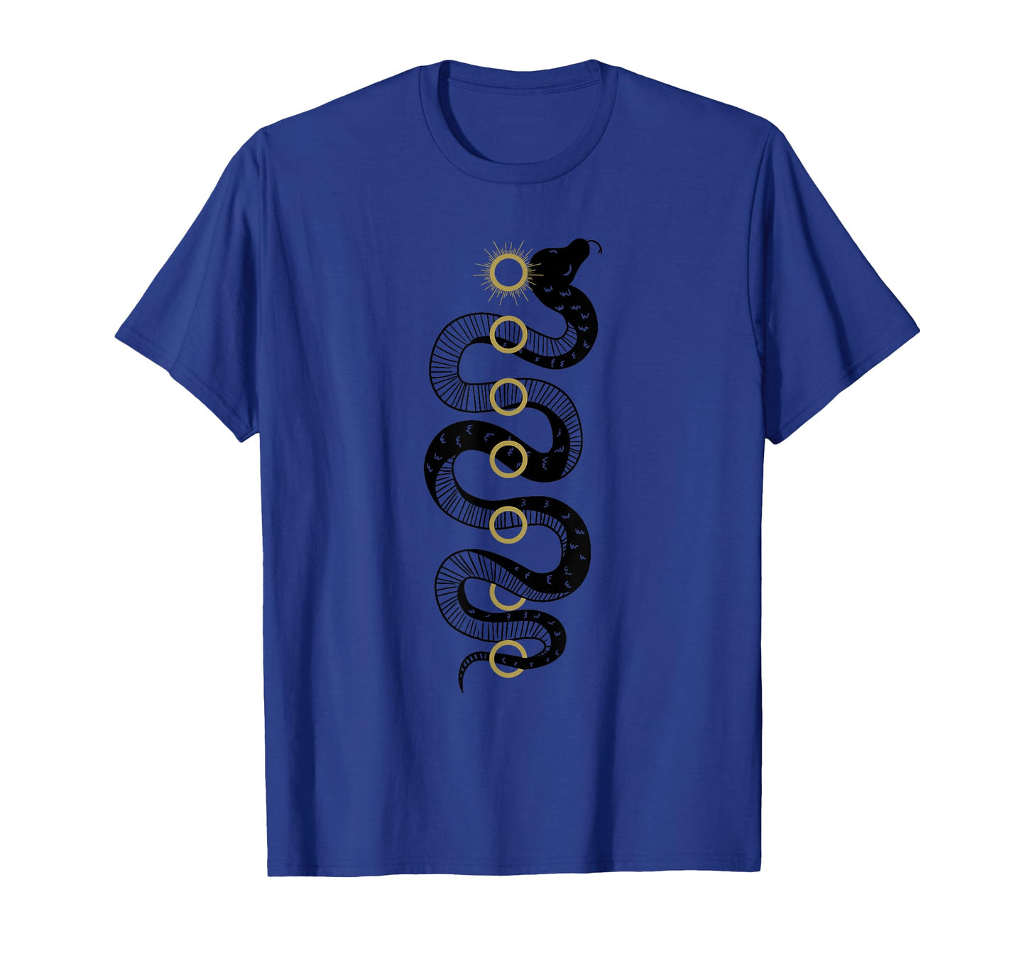 Chakra Snake Sun Vintage Kundalini Hinduism Yoga Lover Gift T-Shirt
