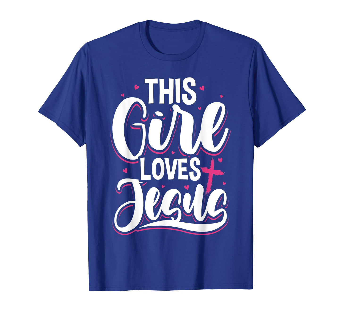 This Girl Loves Jesus For Christian Teen Kid Cool Women T-Shirt