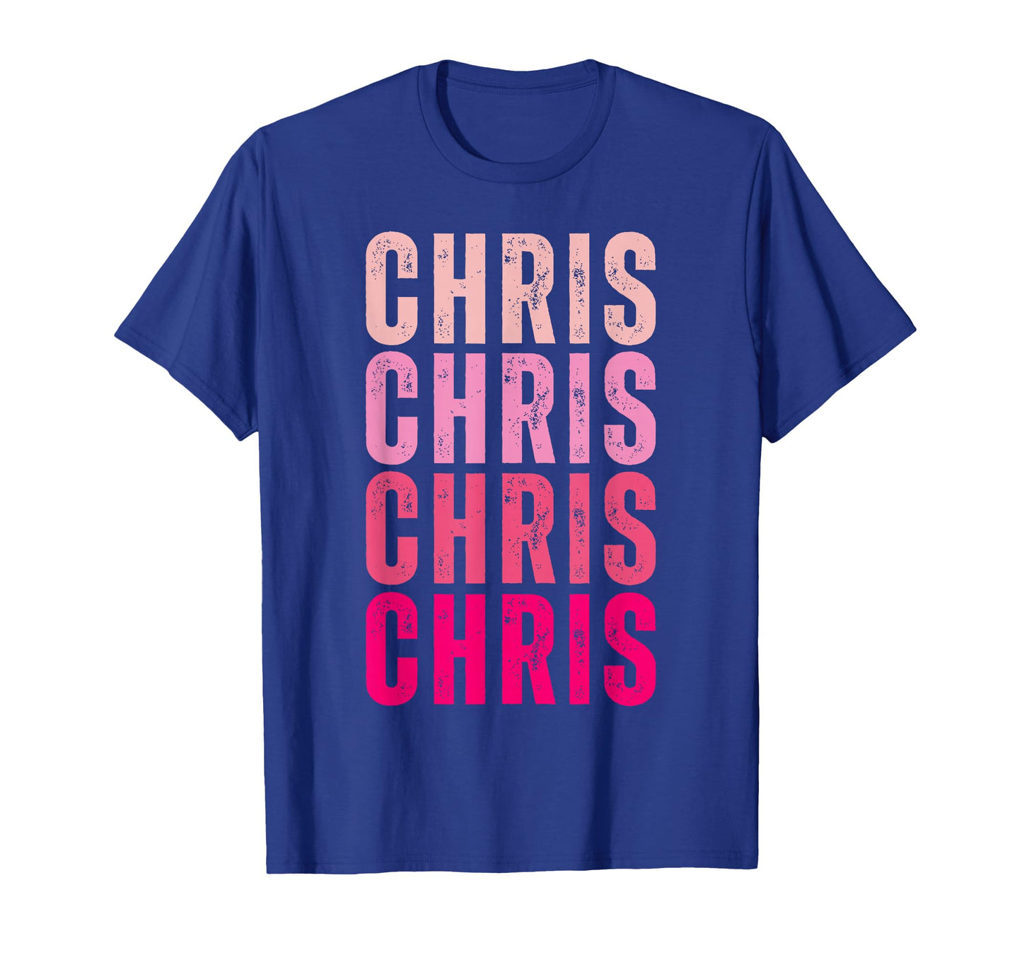 I Love Chris First Name Chris Vintage T-Shirt