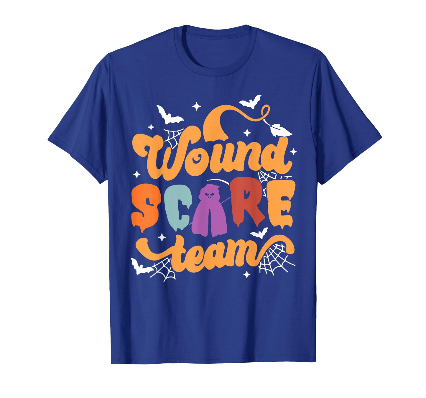 Wound Care Team Halloween Team Crew Nurse Practitioner Tee T-Shirt