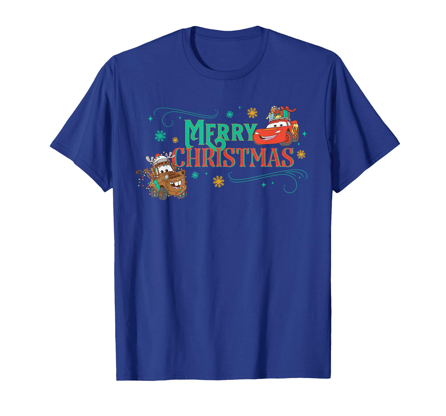 Disney and Pixar's Cars Merry Christmas Holiday Pals T-Shirt