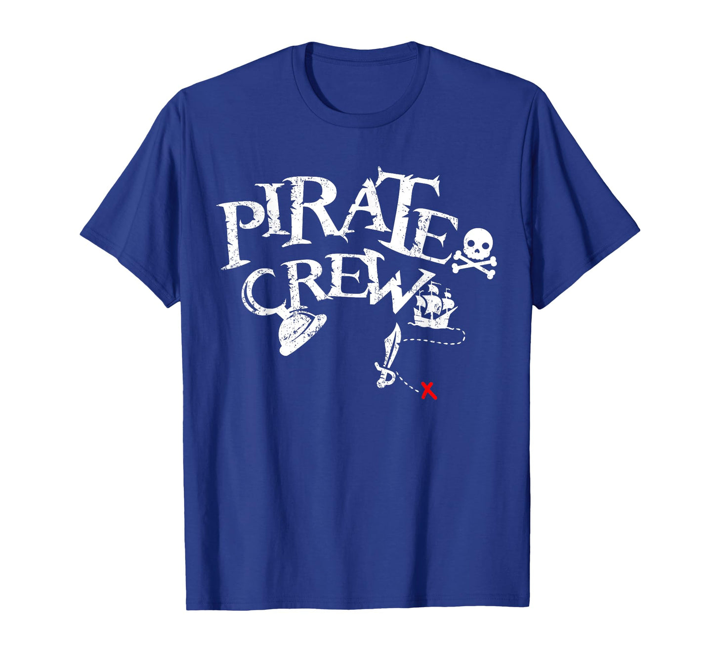 Pirate Crew Funny Halloween Matching Costume Party Men Boys T-Shirt