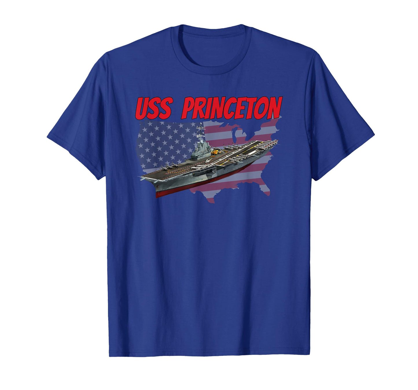 USS Princeton CV-37 Aircraft Carrier Veterans Day Fathers T-Shirt