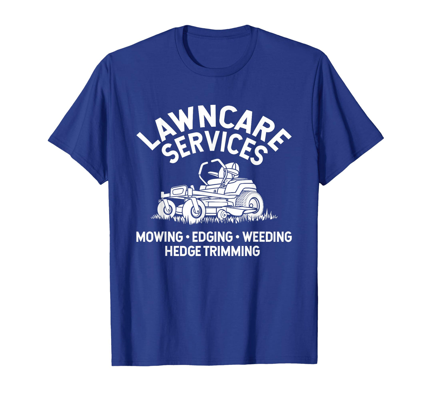 lawn care services zero turn mower T-Shirt
