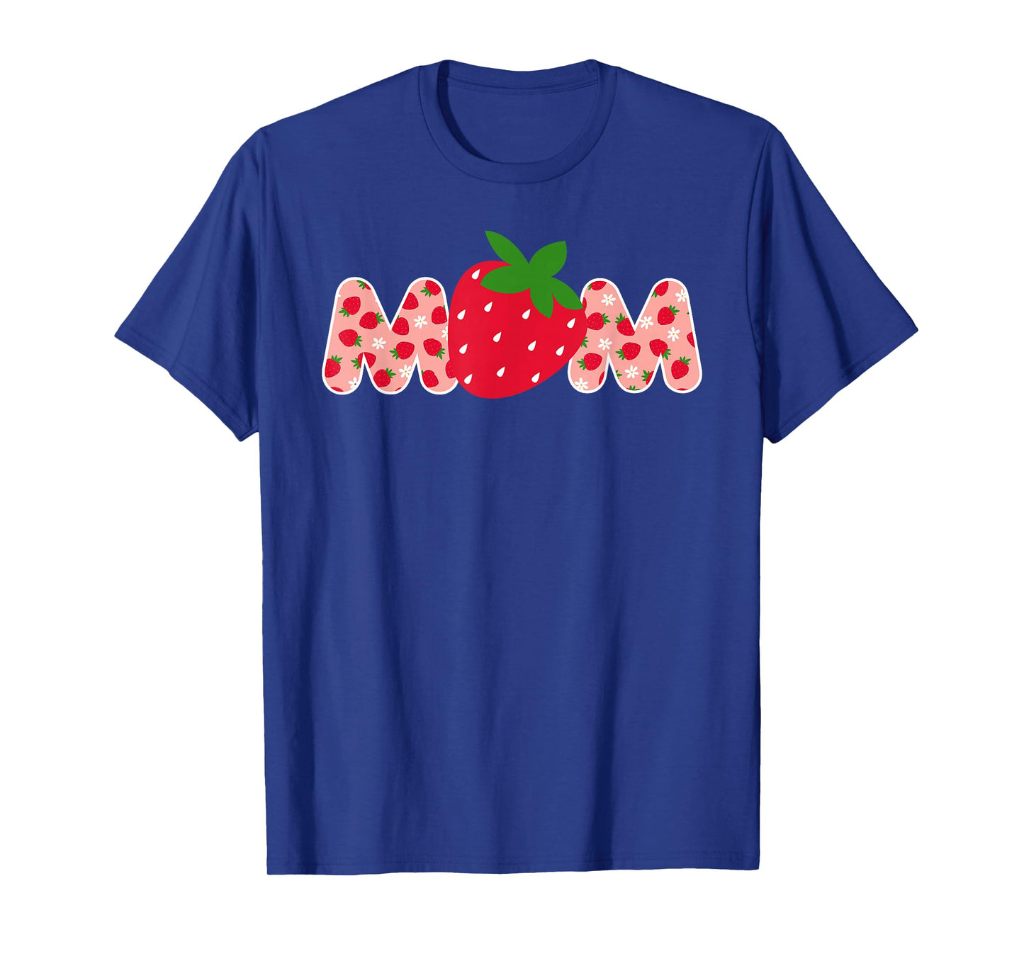Mom Strawberry First Birthday Family Funny Strawberry T-Shirt