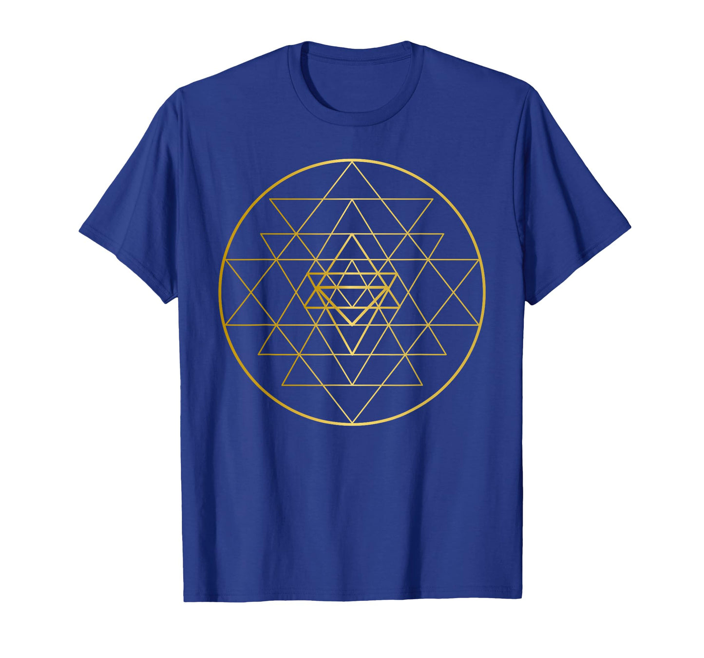 Sri Yantra Chakra Mantra Sacred Geometry Art T-Shirt