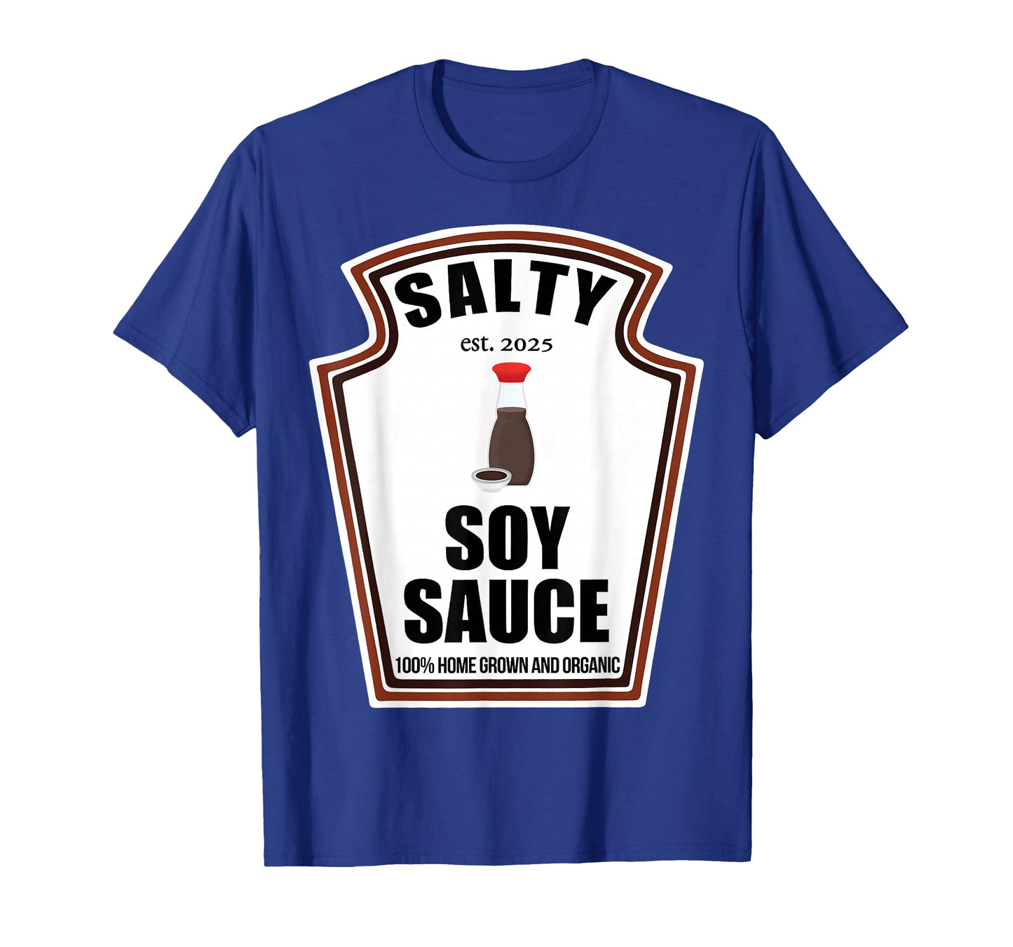 Salty Soy Sauce Condiment Spice Costume Party Matching T-Shirt
