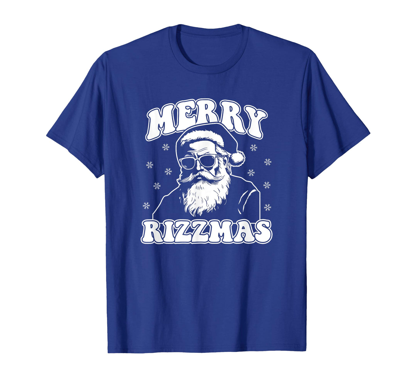 Merry Rizzmas Funny Christmas Rizz Santa Claus Rizzler T-Shirt