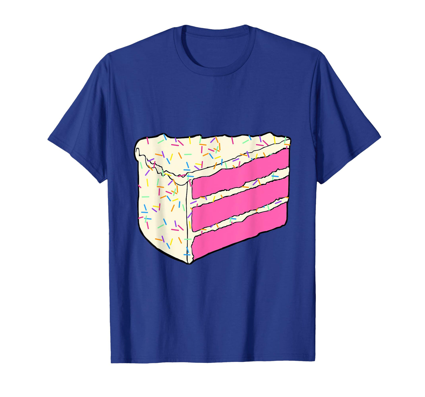 Cute Pink Cake Slice Halloween Costume Food Dress Up Cosplay T-Shirt