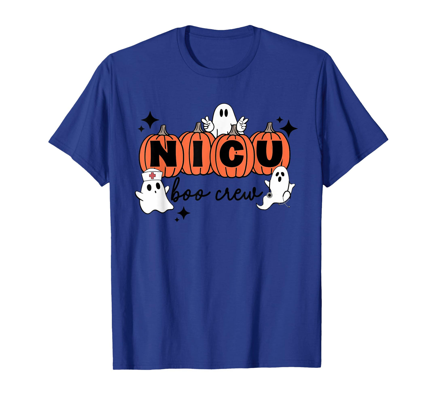 Funny NICU nurse shirt Halloween NICU boo crew NICU nurse T-Shirt