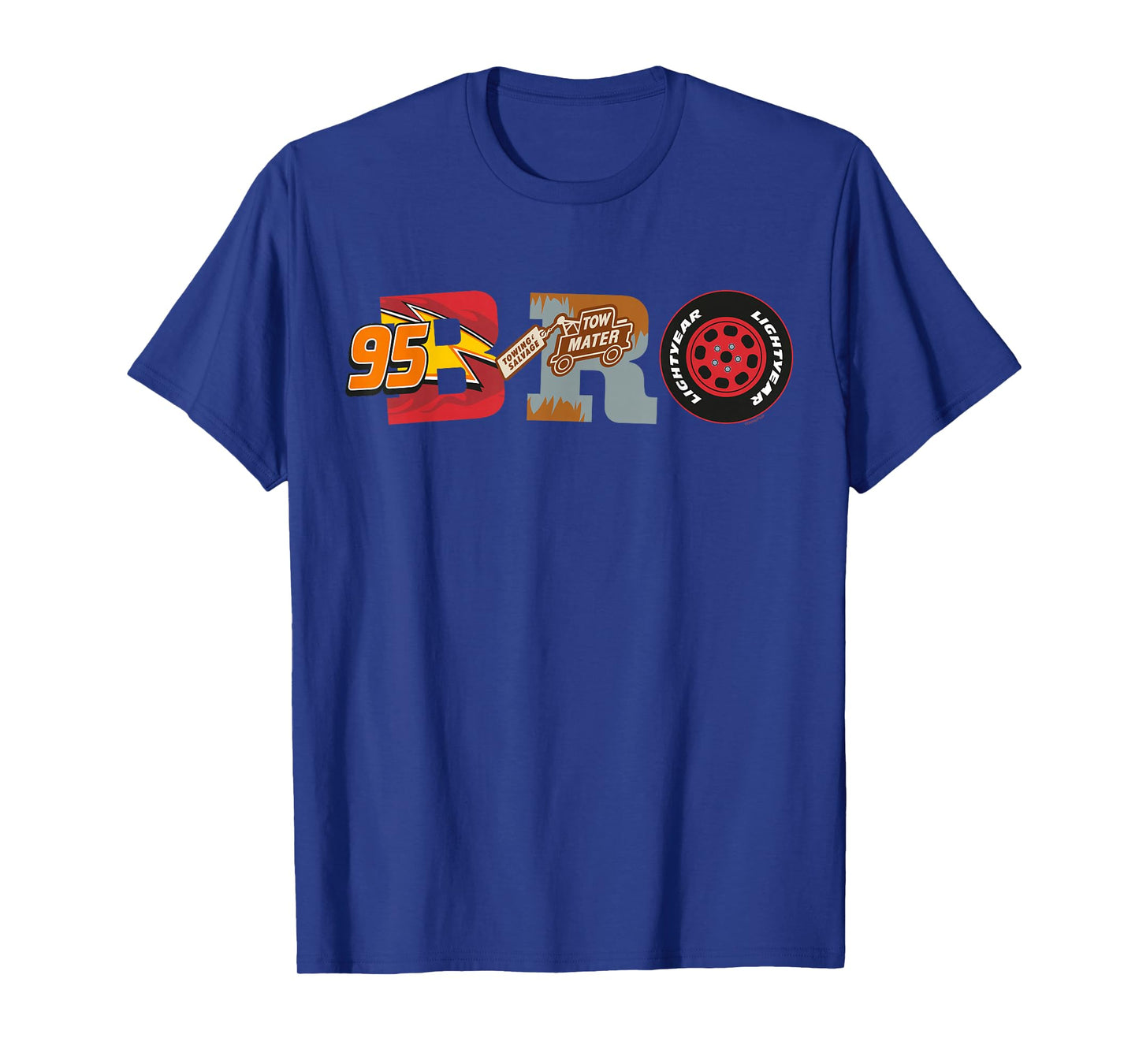 Disney & Pixar's Cars Bro Brother Family Trip Matching T-Shirt