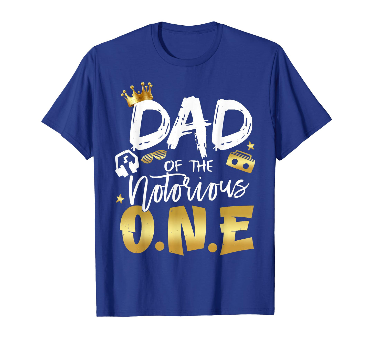 Dad Of The Notorious One Old School 1st Hip Hop Birthday T-Shirt