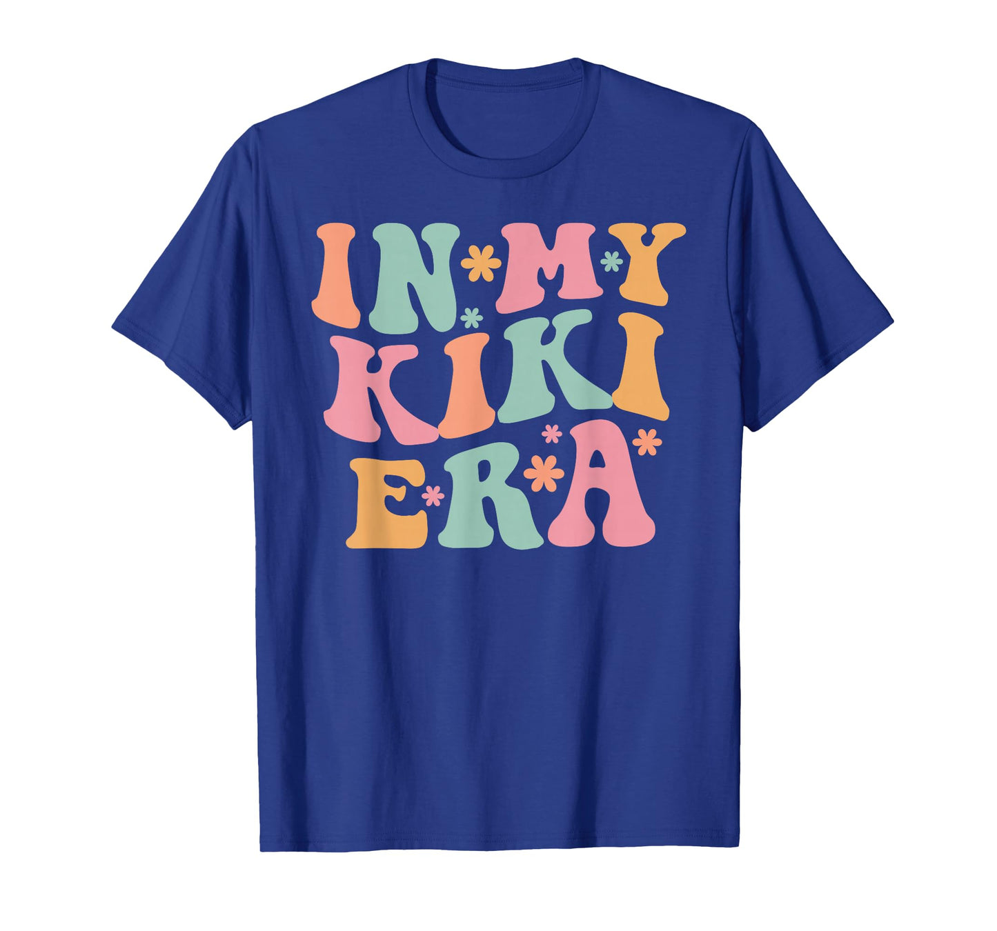 Retro Groovy In My Kiki Era Happy Mother's Day T-Shirt