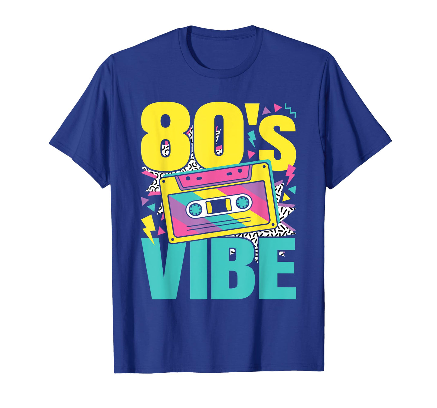 Funny 80's Vibe 80s Outfit Retro Party Men Women Kids T-Shirt