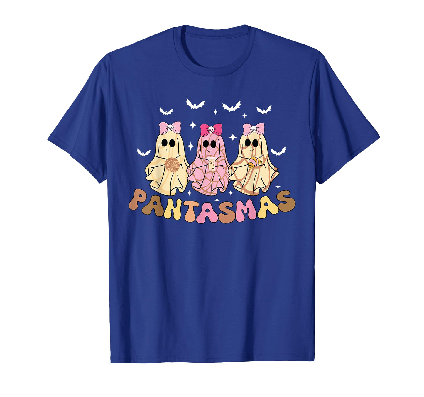 Pantasmas Funny Conchas Mexican Halloween Spooky ghosts T-Shirt