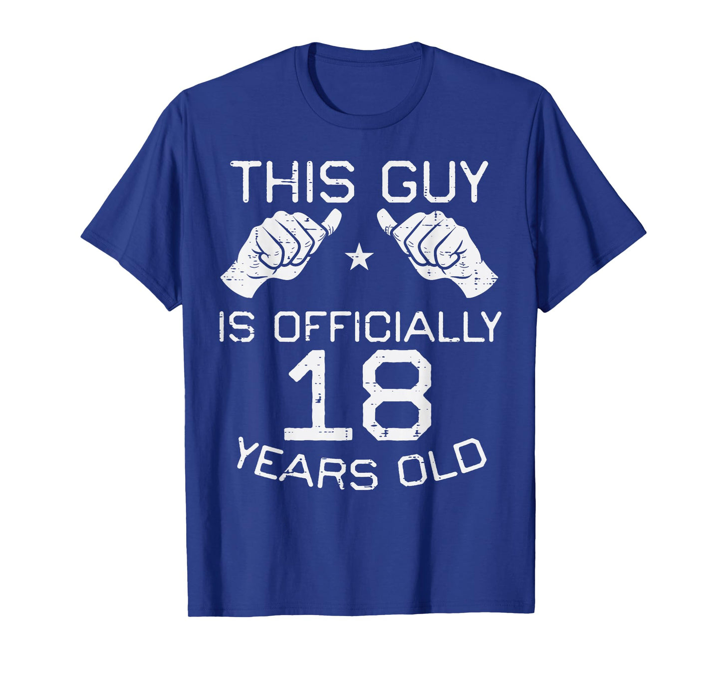 This Guy Officially 18 Years Old 18th Birthday Men Boys T-Shirt
