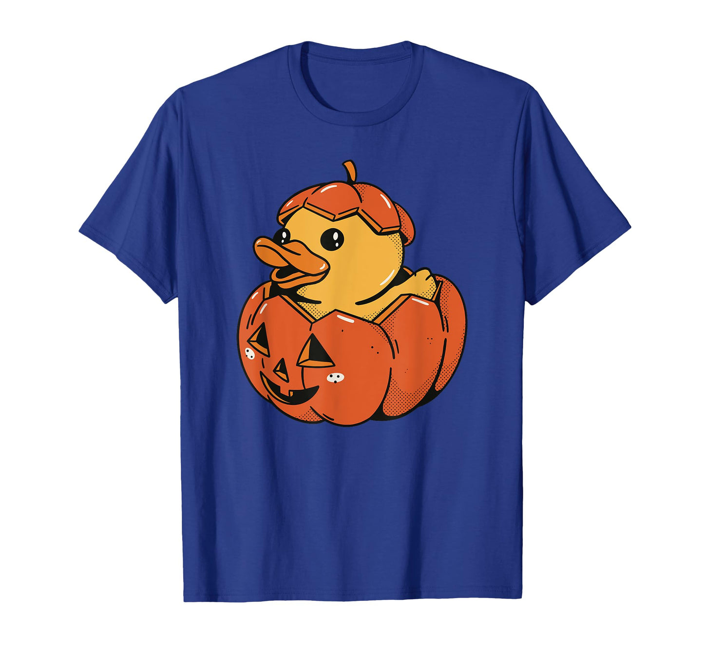 Rubber Duck Pumpkin - Funny Halloween T-Shirt