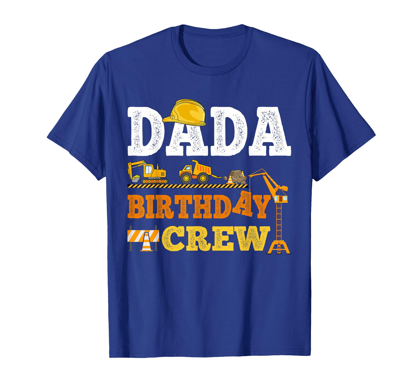 Dada Birthday Crew Construction Excavator Kids Family Set T-Shirt