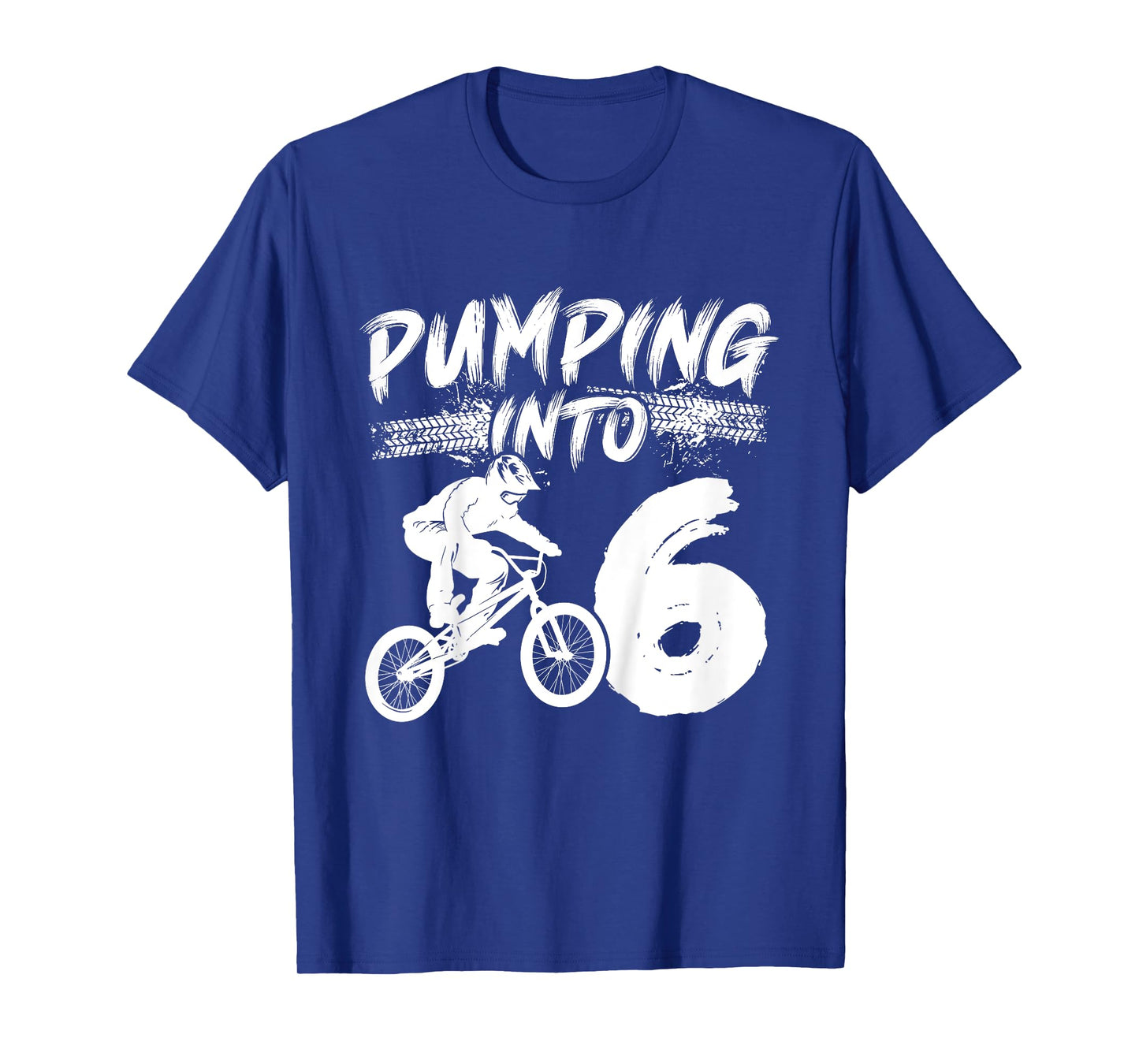 6th BMX Birthday Party 6 Year Old BMX Rider Birthday T-Shirt