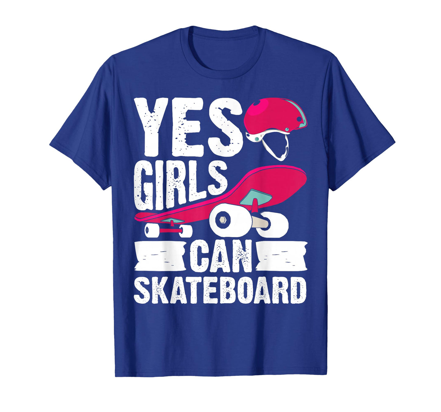 Skateboarding Design for Girls Women Skateboard Skateboarder T-Shirt