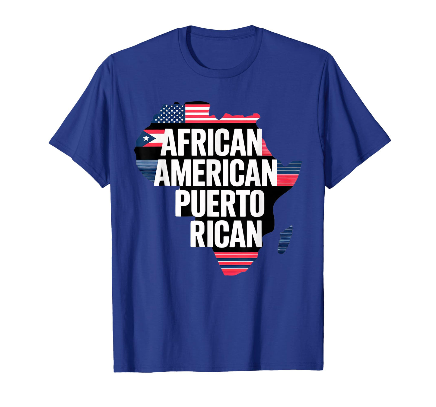 Afro Puerto Rican Half African American Half Puerto Rican T-Shirt