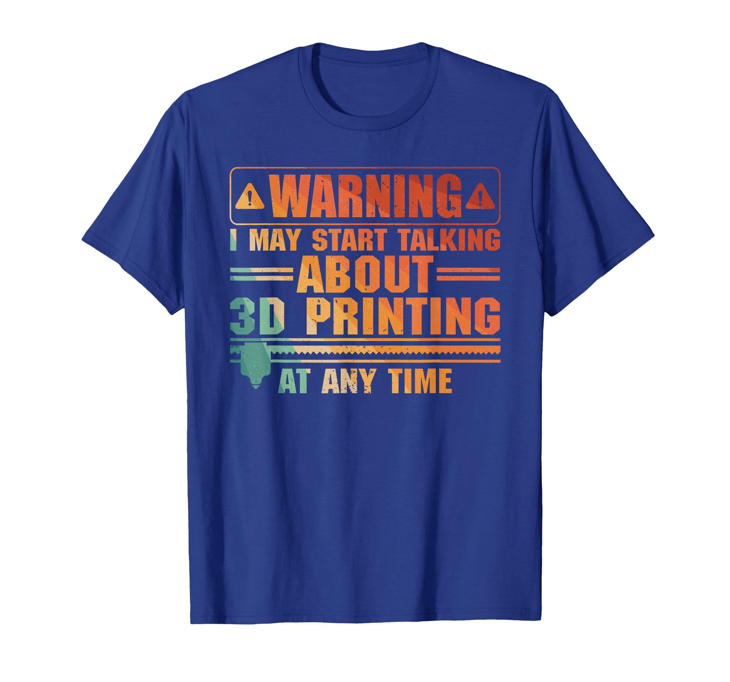 Funny 3D Printer Art For Men Women 3D Printing Worker Lover T-Shirt