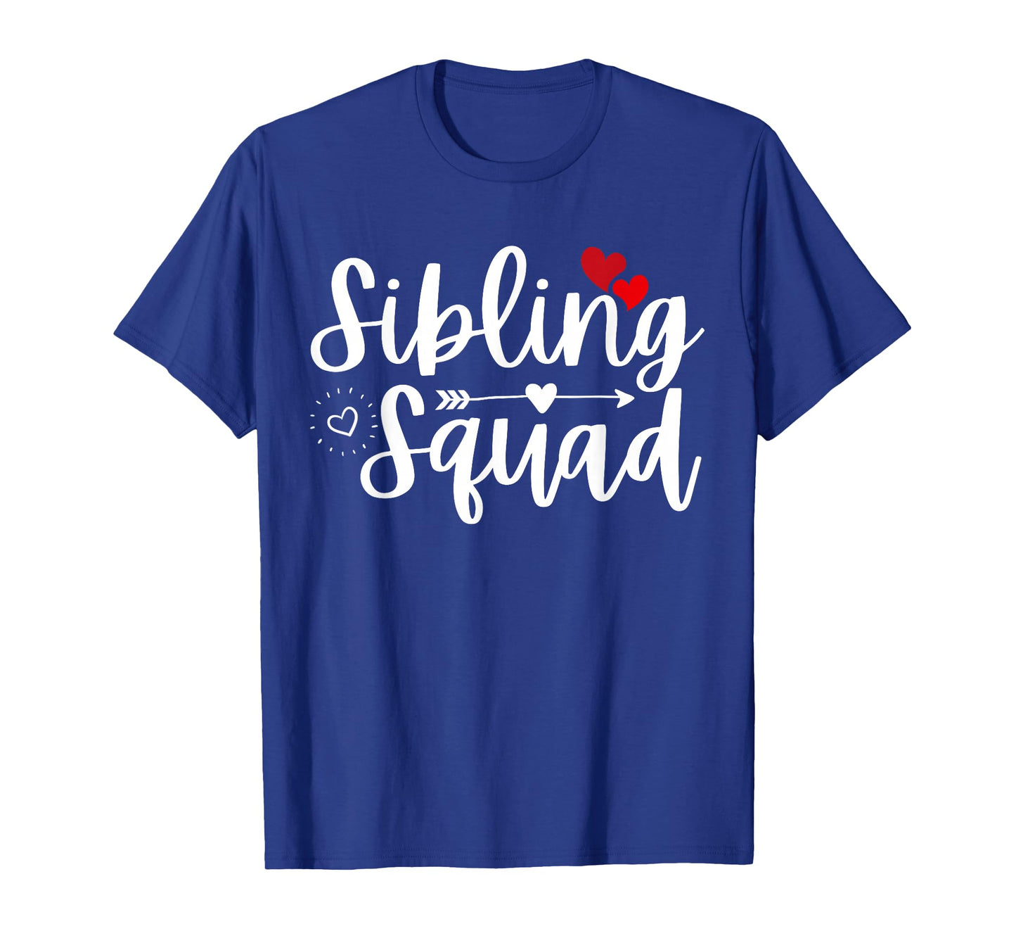 Funny Sibling Squad Family Matching Sister Brother Siblings T-Shirt