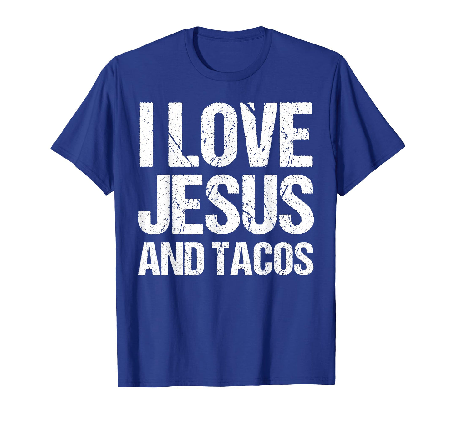 I Love Jesus And Tacos Shirt Funny Mexican Christian T-Shirt