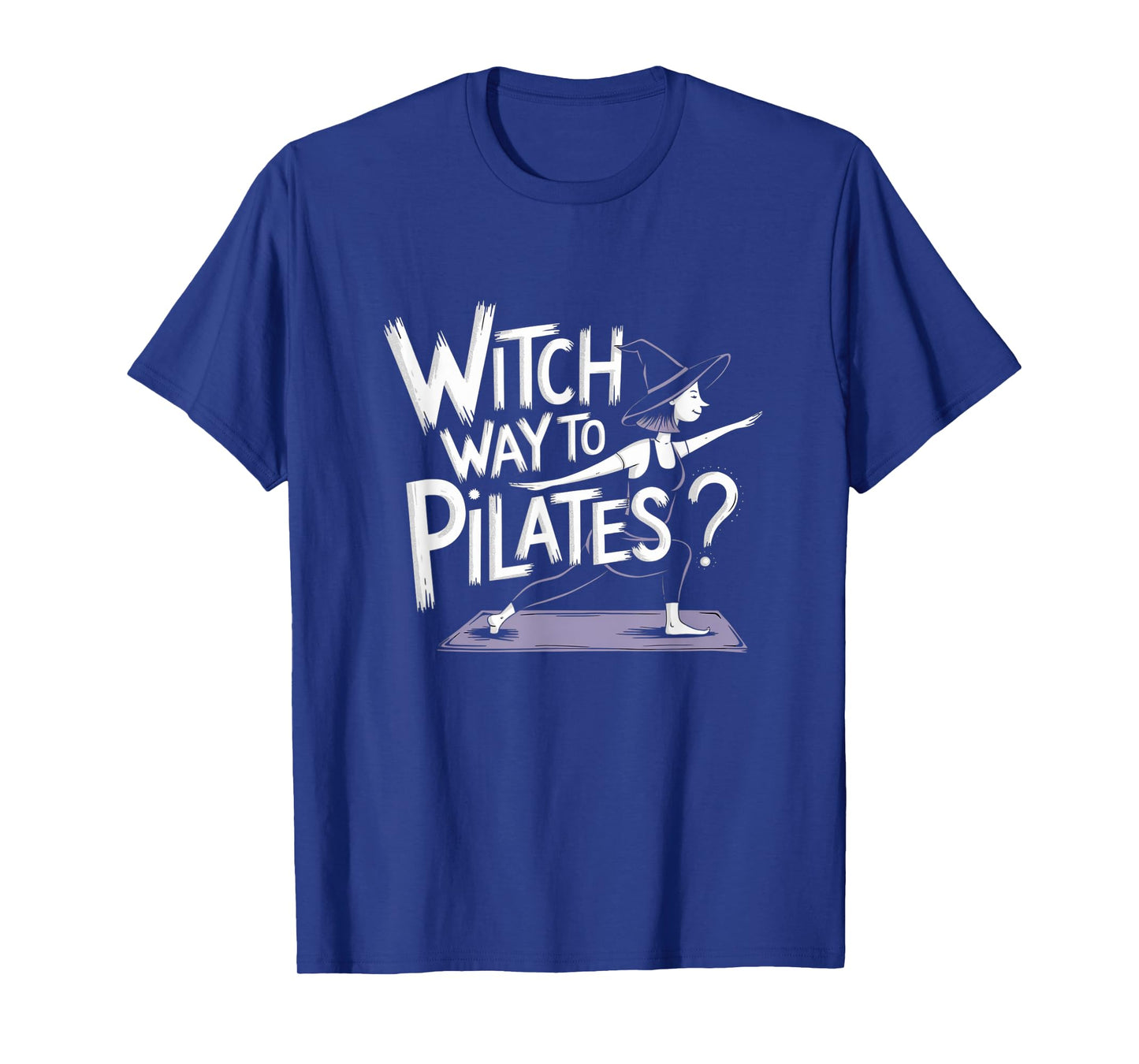 Witch Way to Pilates Funny Halloween Pilates Yoga Reformer T-Shirt