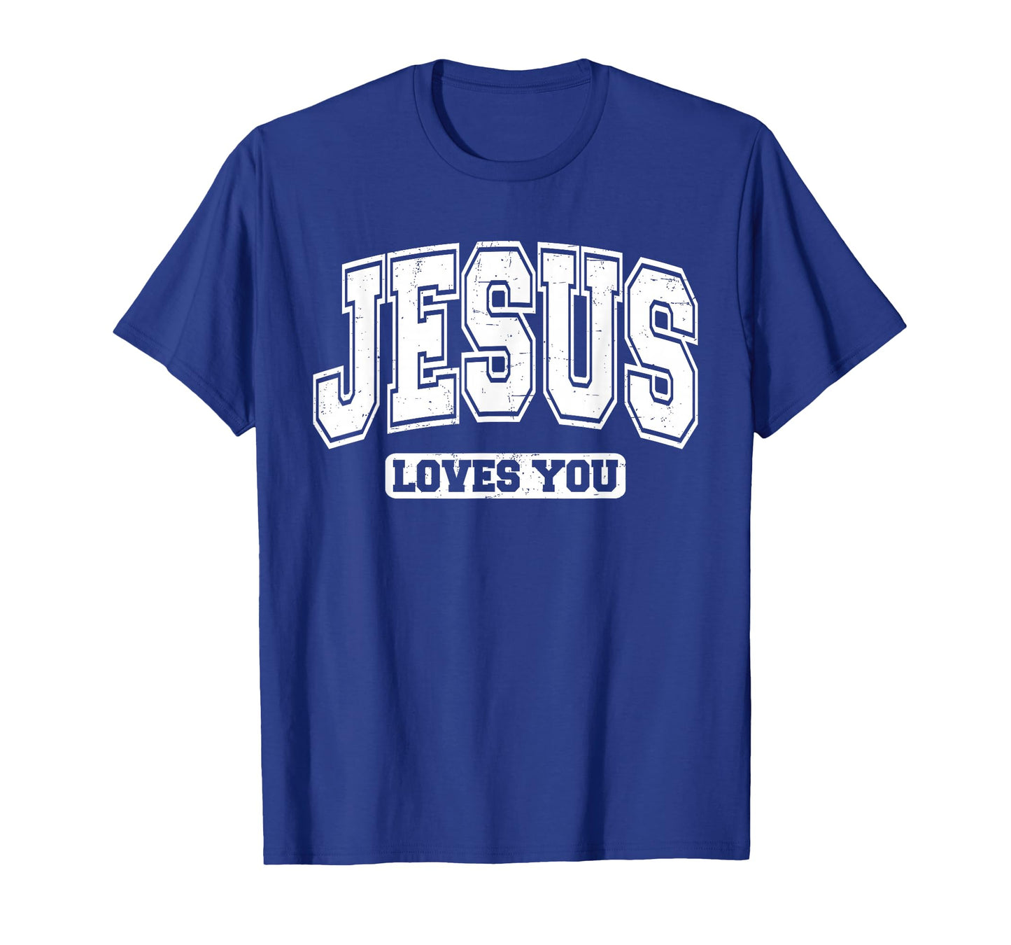Jesus Loves You Vintage Style - Christian Faith T-Shirt