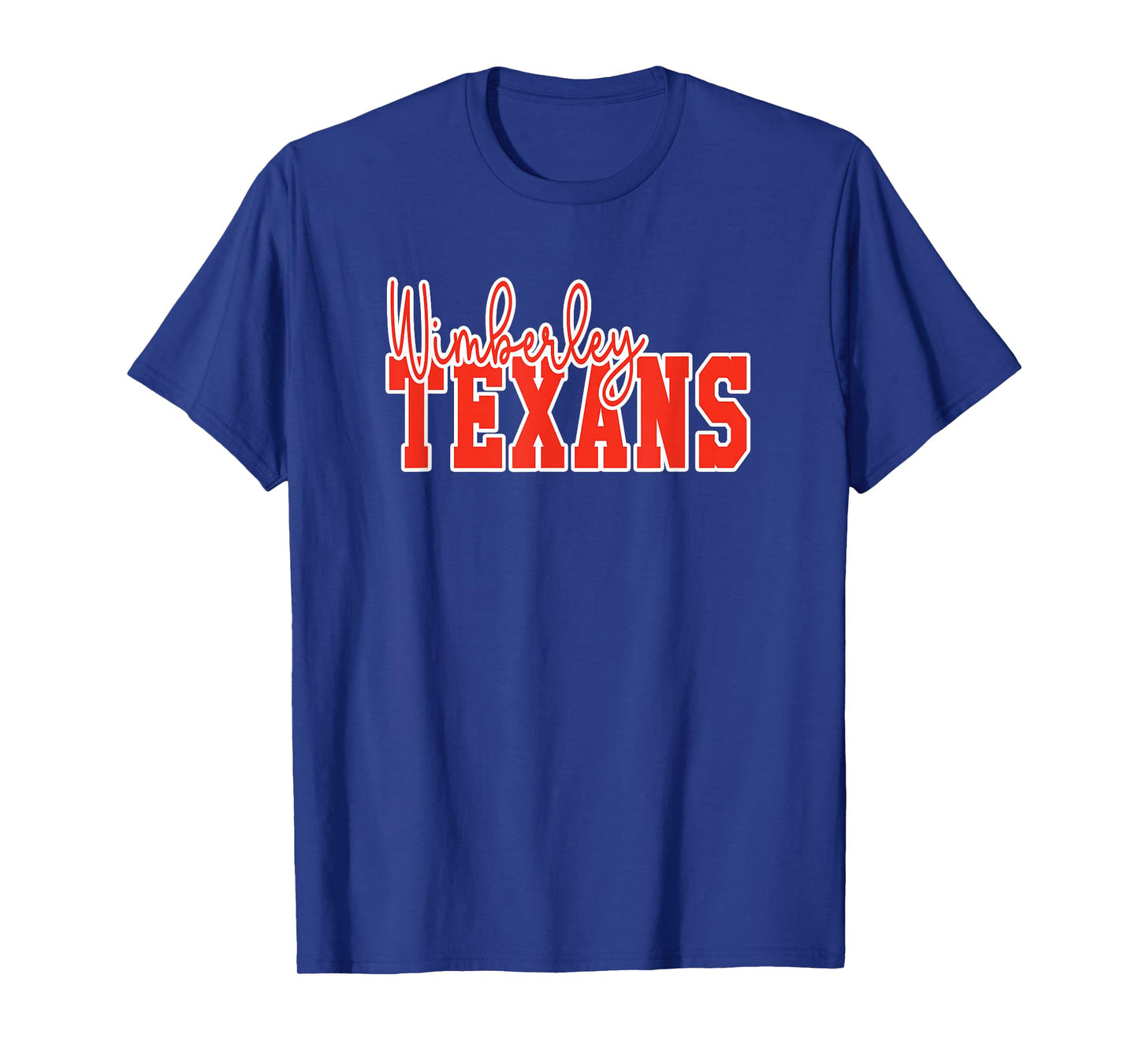 Wimberley High School Texans T-Shirt