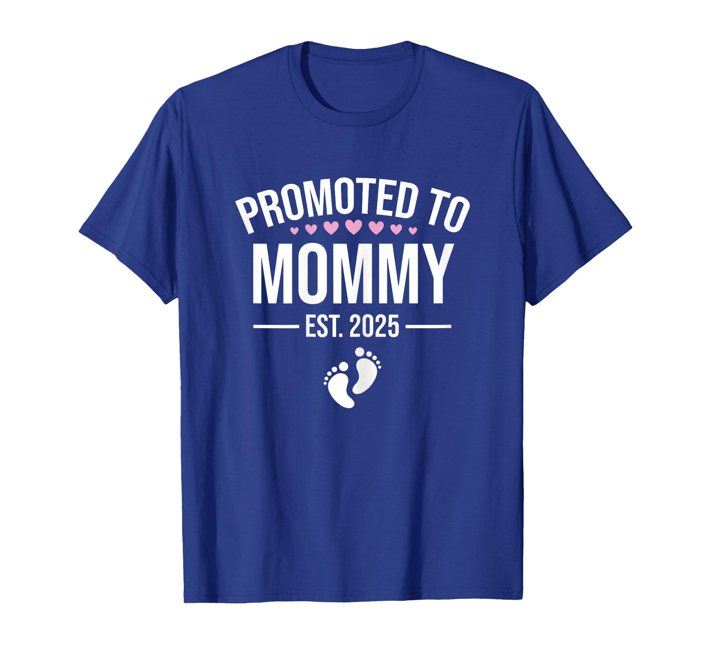 Birth Gift Co. 1st Time Mom EST 2025 New First Mommy 2025 Black X-Small Classic Straight Imported Cotton 60% Polyester 40% Short Sleeve T-Shirt