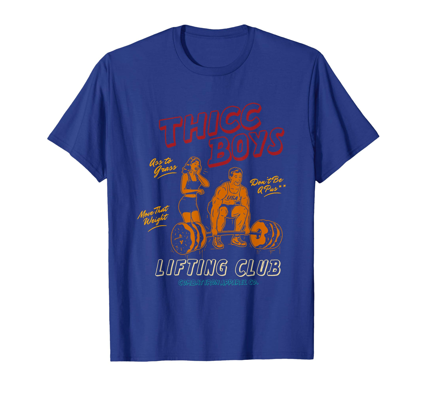Thicc Boys Work-out Club T-Shirt