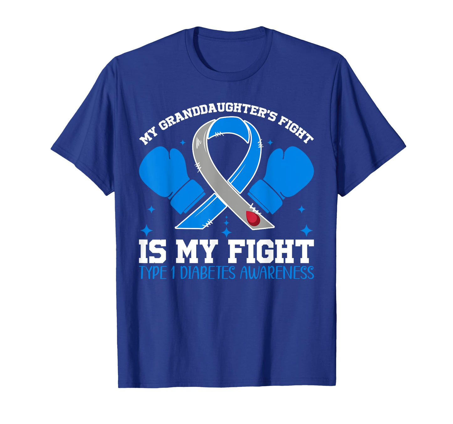 T1D Type One Diabetes Awareness Type 1 Grandma Granddaughter T-Shirt