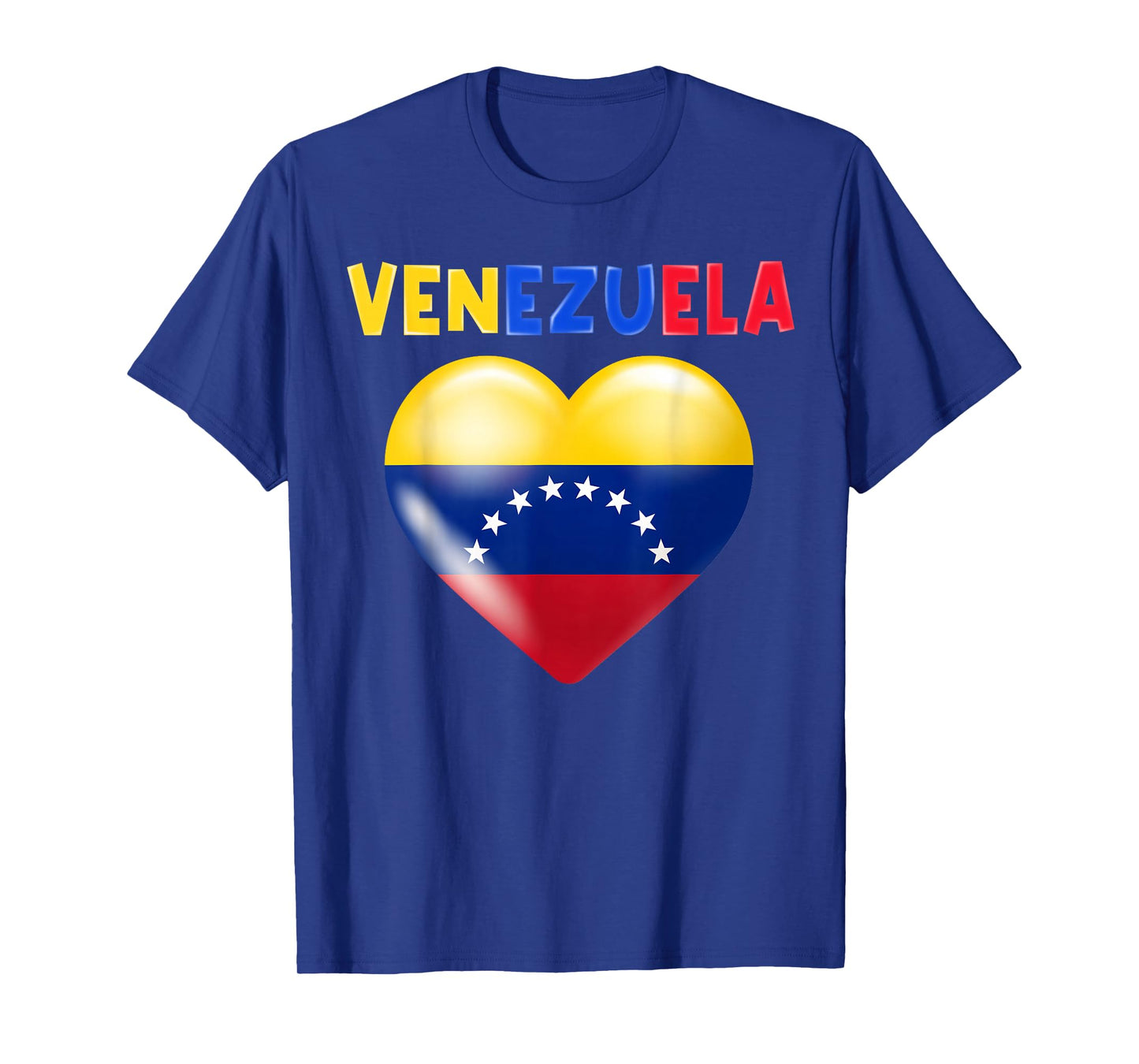 Venezuela Flag Venezuela Heart Venezuelan Flag Men Women T-Shirt