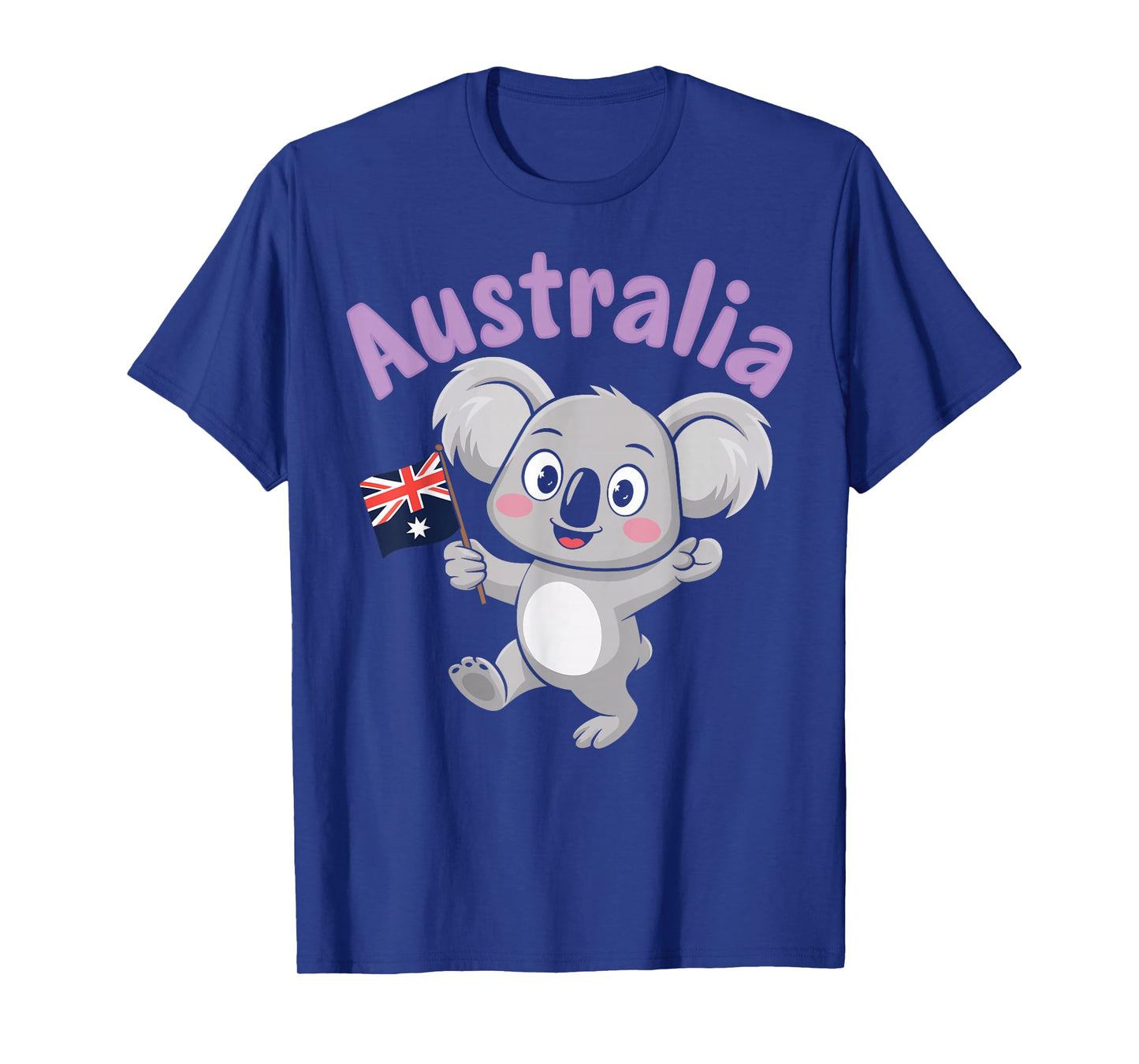 Australia Day Toddler Funny Koala Australian Flag T-Shirt
