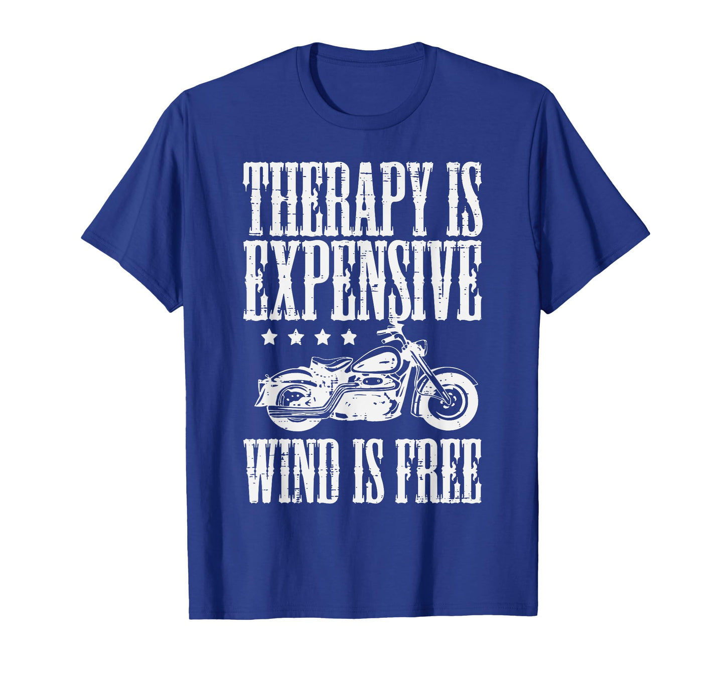 Biker Therapy Is Expensive Wind Free Men Boys Kids Women T-Shirt