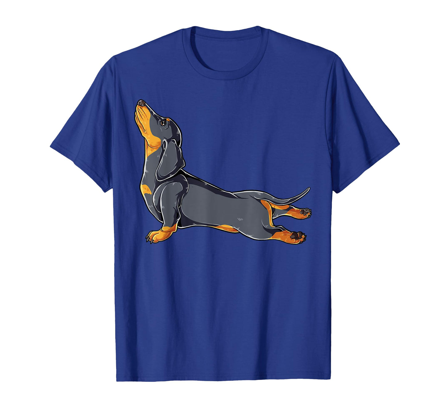 Dachshund Yoga T shirt Namaste Spiritual Meditation Chakra T-Shirt